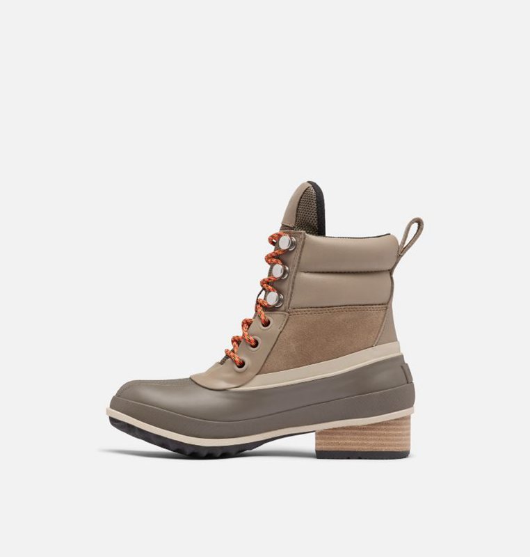 Sorel Dam Gummistövlar Khaki - Slimpack™ Iii Hiker Duck Mid - LEI-672815